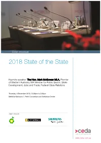 2018 State of the State