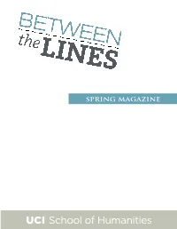 Spring Magazine Dean’S Welcome Spring 2015