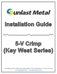 5-V Installation Instructions