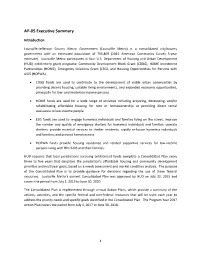 AP-05 Executive Summary