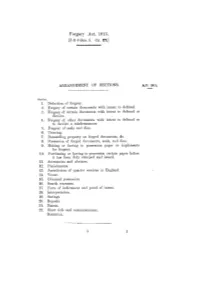 Forgery Act, 1913. [3 & 4 GEO