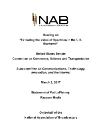 Laplatney Testimony.Pdf