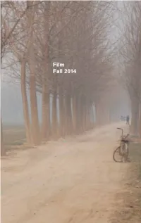 National Gallery of Art Fall 2014 Film Program