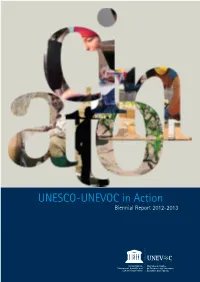 UNESCO-UNEVOC in Action Biennial Report 2012-2013