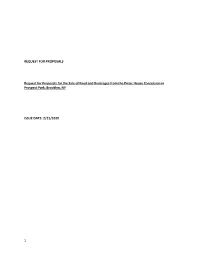 1 REQUEST for PROPOSALS Request for Proposals for the Sale