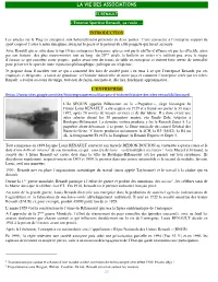 Es Renault a Évolué Au Cours Du Temps, Tout Ceci De Façon Succincte Et, Dès Lors, Forcément Approximative