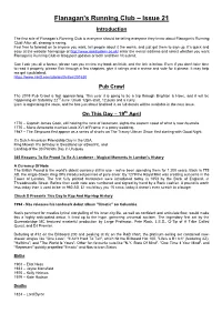 Flanagan's Running Club – Issue 21