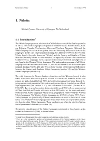 Nilotic 1 13 October 1998