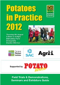 Potatoes in Practice 2012 Event Guide