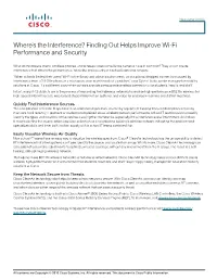 Where's the Interference? Finding out Helps Improve Wi-Fi Performance
