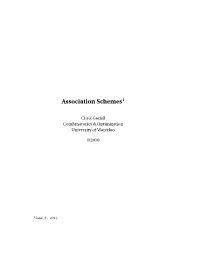 Association Schemes1