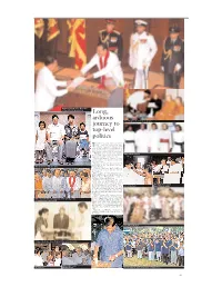 Long, Arduous Journey to Top-Level Politics