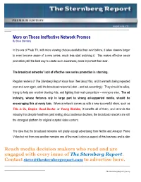Reach Media Decision Makers Who Read and Are Engaged with Every Issue of the Sternberg Report