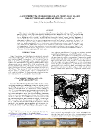 Geochemistry of Sideromelane and Felsic Glass Shards in Pleistocene Ash Layers at Sites 953, 954, and 9561