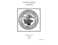 FCI Fort Dix Admissions & Orientation Handbook