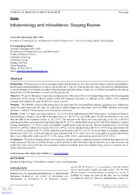Infodemiology and Infoveillance: Scoping Review