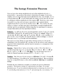 The Isotopy Extension Theorem