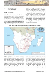 CHAPTER 10: Restructuring and Recovery in Railway Services