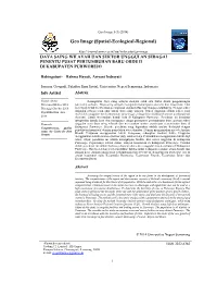 Geo Image (Spatial-Ecological-Regional)
