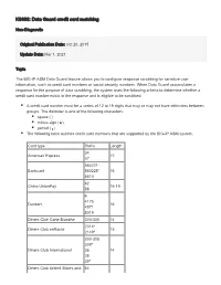 K8638: Data Guard Credit Card Matching
