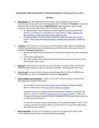 Square Enix Official (Initial) Rules