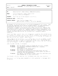Clarification of Nonimmigrant Visa Status