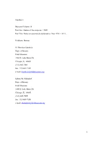 Myconet Volume 14 Part One. Outine of Ascomycota – 2009 Part Two