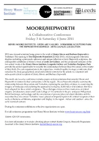 Moore/Hepworth