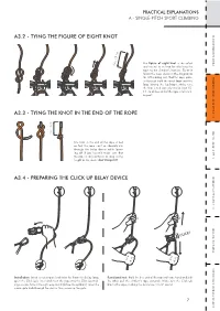 Preparing the Click up Belay Device A3.2