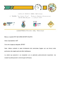 Caratteristiche Delle Auto