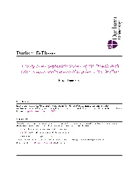 Durham E-Theses