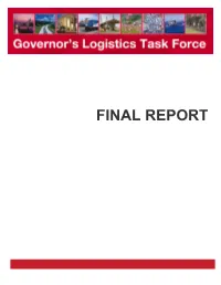 Governor's Logistics Task Force Final Report