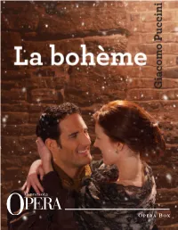 La Bohème Reference/Tracking Guide