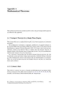 Mathematical Theorems