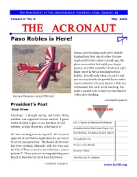 May 2002 Newsletter
