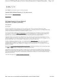 Page 1 of 1 Law.Com: DOJ Keeps Pressure on Former Abramoff