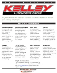 The Family Business That Has Served Customers and Community for More Than 60 Years Is Always Here for You!