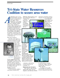Tri-State Water Resources Coalition to Secure Area Water