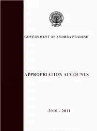 2010-2011 Table of Contents