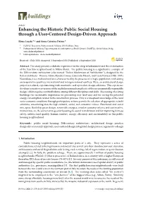 Enhancing the Historic Public Social Housing Through a User-Centered Design-Driven Approach