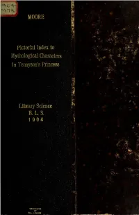 Pictorial Index to Mythological Characters in Tennyson's