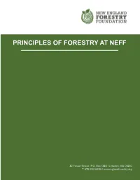 Principles of Forestry at Neff