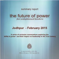 Summary Report of Jodhpur