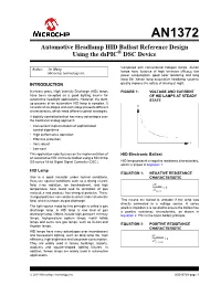 Automotive Headlamp HID Ballast Reference Design Using the Dspic® DSC Device