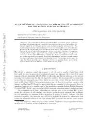 Fully Graphical Treatment of the Quantum Algorithm for the Hidden Subgroup Problem