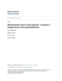 A Summary of Findings from the 1994 National SEPEP Trials