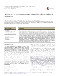 Biodiversity of Psychrotrophic Microbes and Their Biotechnological Applications