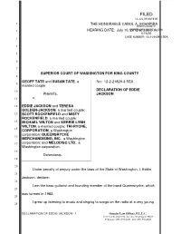 DECLARATION of EDDIE JACKSON - 1 Osinski Law Offices, P.L.L.C