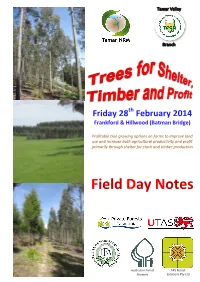Field Day Notes