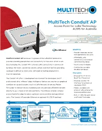 Multitech Conduit®AP Access Point for Lora® Technology AU915 for Australia